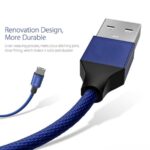 Mobax Cloth Texture Micro Fast Charge Data Cable 2.4amp - Image 5