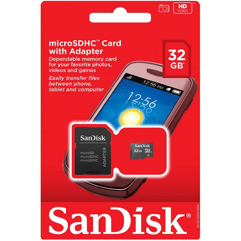 SANDISK® microSDHC™ CARD 32GB – Mobax Kuwait