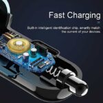 Hoco Z26 Car Charger High praise Digital Display Dual USB Port - Image 2