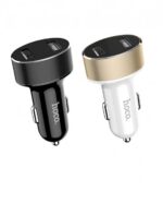 Hoco Z26 Car Charger High praise Digital Display Dual USB Port - Image 3
