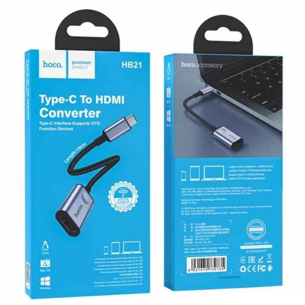 type c to hdmi hoco