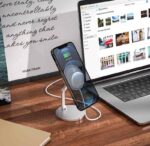 Hoco PH39 Tabletop holder for magnetic wireless charger - Image 3