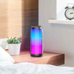 Hoco HC8 Portable Wireless Speaker With LED Atmosphere Light - Image 2