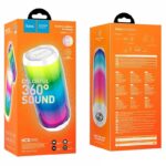 Hoco HC8 Portable Wireless Speaker With LED Atmosphere Light - Image 4
