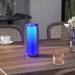 Hoco HC8 Portable Wireless Speaker With LED Atmosphere Light - Image 3