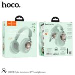 Hoco Esd11 Wireless Headset With Rgb Lights-colour Mint Green - Image 4