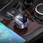 Hoco E70 PD30W+QC3.0 With Wireless FM Transmitter - Image 4