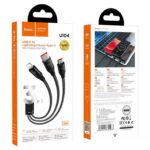Hoco U104 3in1 Charging Cable 6A - Image 3