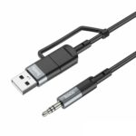 hoco UPA23 2 in 1 Type-C+USB Digital Audio Conversion Cable - Image 2