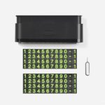 Hoco CPH19 Car Home And Office One-click 8 Groups of Numeric Keys Hidden Signage - Image 3