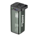 YOOKIE YO31 Outdoor Power Bank 54600mAh- USB Port Fast Charging With Cables And LED Digital Display