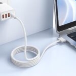 Hoco X103 Type-c To Mag3 Magnetic Charging Cable For Laptop 2meter - Image 2