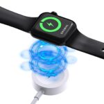 DUDAO A12MAX 20W PD 2-in-1 Smart Magnetic iWatch & iPhone Charger PD Fast Charging Type C 1.2M Cable - Image 4