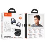 hoco EA5 Clip-on True Wireless Bluetooth Earphone-black - Image 3