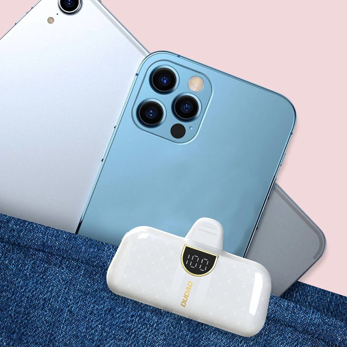 Dudao K20SL 5000mAh Mini Power Bank For Iphone - Image 3