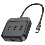Hoco HB37 HUB 6in1 HDTV + RJ45 + USB-A3.0 + 2 × USB-A2.0 + Type-C
