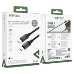 ACEFAST C9-03 60W USB-C to USB-C charging data cable. - Image 3