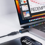 ACEFAST J1 USB-A to USB-C OTG adapter for charging and data transfer. - Image 2