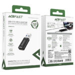 ACEFAST J2 USB-C to USB-A adapter for charging and data transfer. - Image 3