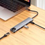 Hoco DUP09 8 in 1 Universal docking station - Image 2