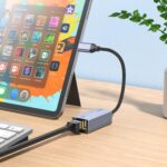 hoco UA37 1000 Mbps Type-C to RJ45 Ethernet Adapter - Image 3