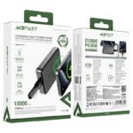 ACEFAST M10 PD30W power bank 10000mAh with wireless charging and Type-C cable. - Image 4