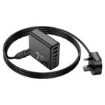 Hoco C133B Charging Station 75W PD45W + QC3.0 UK - Image 4