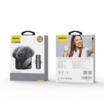 Dudao M3 Collar Microphone 2pc set for Lightning and Type-C - Image 2