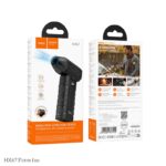 Hoco HX67 Ultra-High Speed Portable Fan 80,000 RPM Power - Image 5