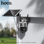 Hoco DI76 Solar Power Dual-Lens Smart Surveillance Camera - Image 5