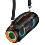 DS67 SuperBass Pro 600W PMPO 60W RMS Wireless Party Speaker With 2 Wireless Microphones - Image 4