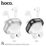 hoco des40 double pair wireless headset Dual Person - Image 2