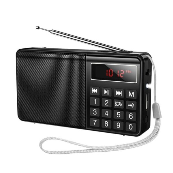 Hoco HI50 Multi-function Portable AM and FM Bluetooth Radio Support  Speaker