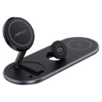 ACEFAST E19 Qi2 3-in-1 desktop wireless charging holder. - Image 2