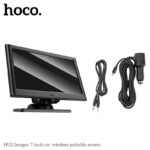 Hoco HU2 Imogen 7 inch wireless mobile car screen - Image 6