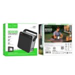 Hoco J161 Power Bank 22.5W + PD20W Fully Compatible with LED Lights (80000mAh) - Image 3