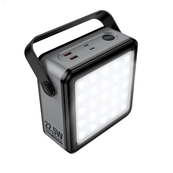 Hoco J161 Power Bank 22.5W + PD20W Fully Compatible with LED Lights (80000mAh)