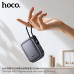 Hoco Q49 Peak PD20W backup charger with cable 10000mAh - Image 2