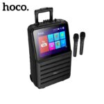 Hoco DS70 Display Trolly Wireless Speaker with 2 Microphones 60W