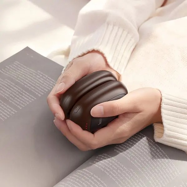 Hoco J167 Coffee bean magnetic split type hand warmer