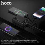 HOCO j171A 22.5W  PD20W Power Bank With Cables 20000 mAh - Image 3