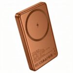 HOCO Q34 10000mAh Magnetic Wireless Power Bank-Orange Color
