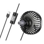 Borofone DBF11 Wind Wire Control Car Fan - Image 2