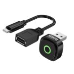 Hoco DUP10 Mini Car Wireless CarPlay Adapter - Image 3